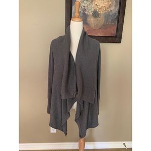 Juicy Couture Gray Snap Button Cardigan